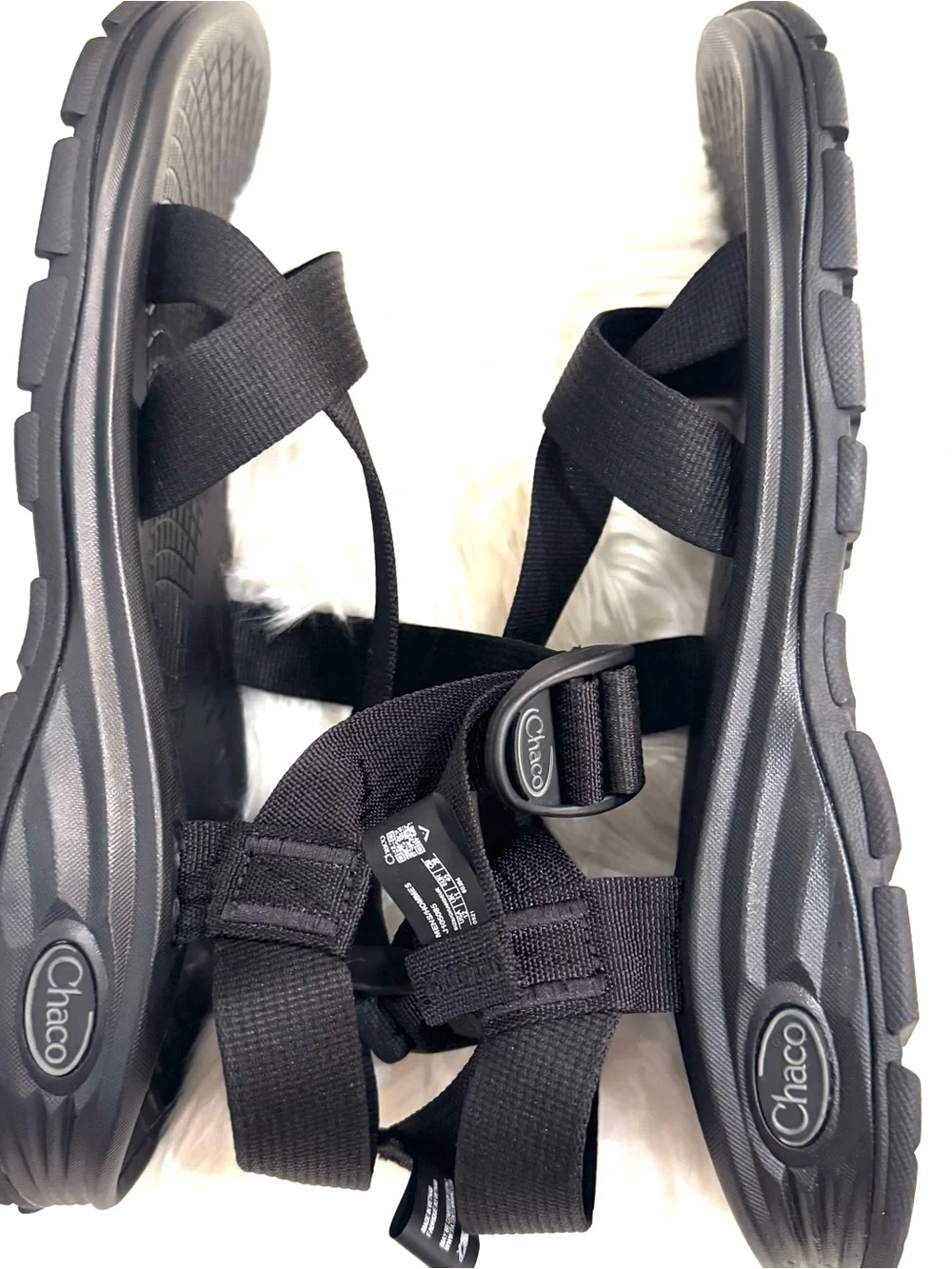 Chaco Z/ Volv Black men’s Strappy Sport Sandals - Comfortable Everyday Wear